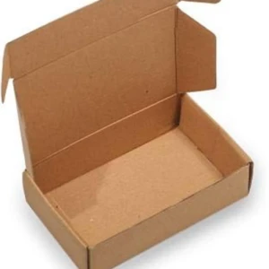 Mailer 7 X 2 X 1.5 inch Auto Lock Flat Corrugated Brown Boxes - 3 PLY (150 GSM).