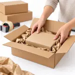 11X8X4 inch Corrugated Brown Boxes - 3 PLY (150 GSM)