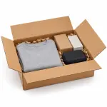 12X10X4 inch Corrugated Brown Boxes - 3 PLY (150 GSM)