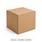 12 X 12 X 12 inch packing 3ply corrugated box