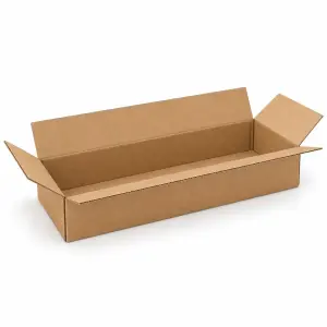 12 X 4.5 X 2.5 Inch Corrugated Brown Boxes - 3 PLY (150 GSM)