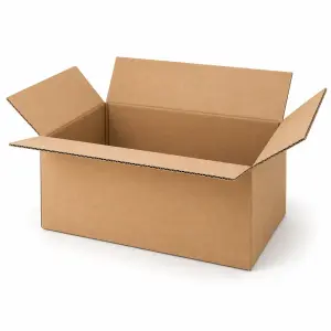 13X8 X7 Inch Corrugated Brown Boxes - 3 PLY (150 GSM)