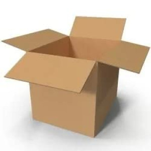 7.5X2.5X9 inch corrugated goldeln brown boxes - 3 ply