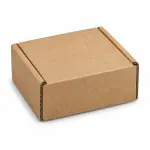 3.5 X 3 X 1.5 Inch Auto Lock Mailer Corrugated brown Boxes - 3 PLY (150 GSM)