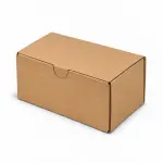 4.5 x 3 x 2.5 Inch Brown 3-Ply Self-Locking Corrugated Mailer Box