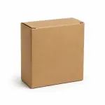4X2X4 Inch Brown 3-Ply Corrugated Shipping Box