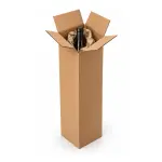 5.5 X 5 X 17 Inch Corrugated Brown Boxes - 3 PLY (150 GSM)