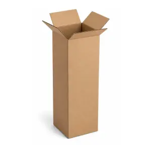 5.5 X 5 X 17 Inch Corrugated Brown Boxes - 3 PLY (150 GSM)