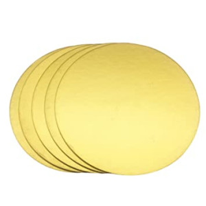 10 X 10 inch golden Cake Base Plate Cardboard for Pastries Cakes, Cake board, 10 inch Diameter