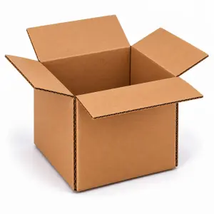5 X 5 X 5 inch Corrugated Brown Boxes - 3 PLY (150 GSM)
