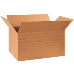 6 X 6 X 3 Inch Corrugated Brown Boxes - 3 PLY (150 GSM)