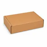 6X4X2 Inch Brown 3-Ply Self-Locking Corrugated Mailer Box