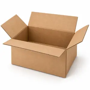 6 X 4 X 3.5 Inch Corrugated Brown Boxes - 3 PLY (150 GSM)