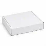 6x5x1.5 Inch Self Lock White 3-Ply Self-Locking Cardboard Mailing Boxes for E-commerce and Gift Packaging.