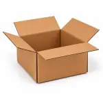 MM WILL CARE 8x6x6 Inch 3-Ply Brown Corrugated Packaging Box