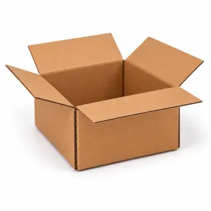 6x6x3 Inch Corrugated Brown Boxes (Pack of 25) | MM WILL CARE