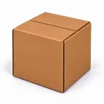 6X6X6inch Corrugated Brown Boxes - 3 PLY (150 GSM)
