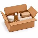 7.5 X 4.5 X 3.5 inch Corrugated Brown Boxes - 3 PLY (150 GSM)