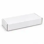 7.5x4x1.5 Inch Self Lock White 3-Ply Self-Locking Cardboard Mailing Boxes for E-commerce and Gift Packaging.