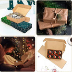 Mailer  5x5x2 inch Auto Lock Flat Corrugated Brown Boxes - 3 PLY (150 GSM).