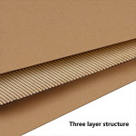 3 X 3 X 12.5 inch 3ply brown corrugated universal box
