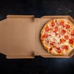9 Inch Pizza Box Brown Corrugated 3 Ply - 9x 9 x 1.5 Inch