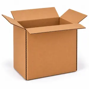 8 X 4 X 8 inch Corrugated Brown Boxes - 3 PLY (150 GSM)