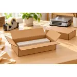 8X5X2 Inch Brown 3-Ply Corrugated Shipping Box