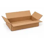 8X5X2 Inch Brown 3-Ply Corrugated Shipping Box