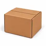 MM WILL CARE 8x6x6 Inch 3-Ply Brown Corrugated Packaging Box
