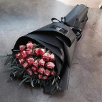 MM WILL CARE Black Paper Roll 28 Inch  (130 GSM )