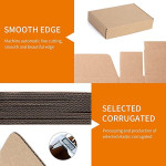 Mailer 10.5 x 6 x 1.5 inch Auto Lock Flat Corrugated Brown Boxes - 3 PLY (150 GSM).