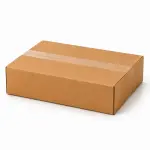 9X6X2 inch Corrugated Brown Boxes - 3 PLY (150 GSM)