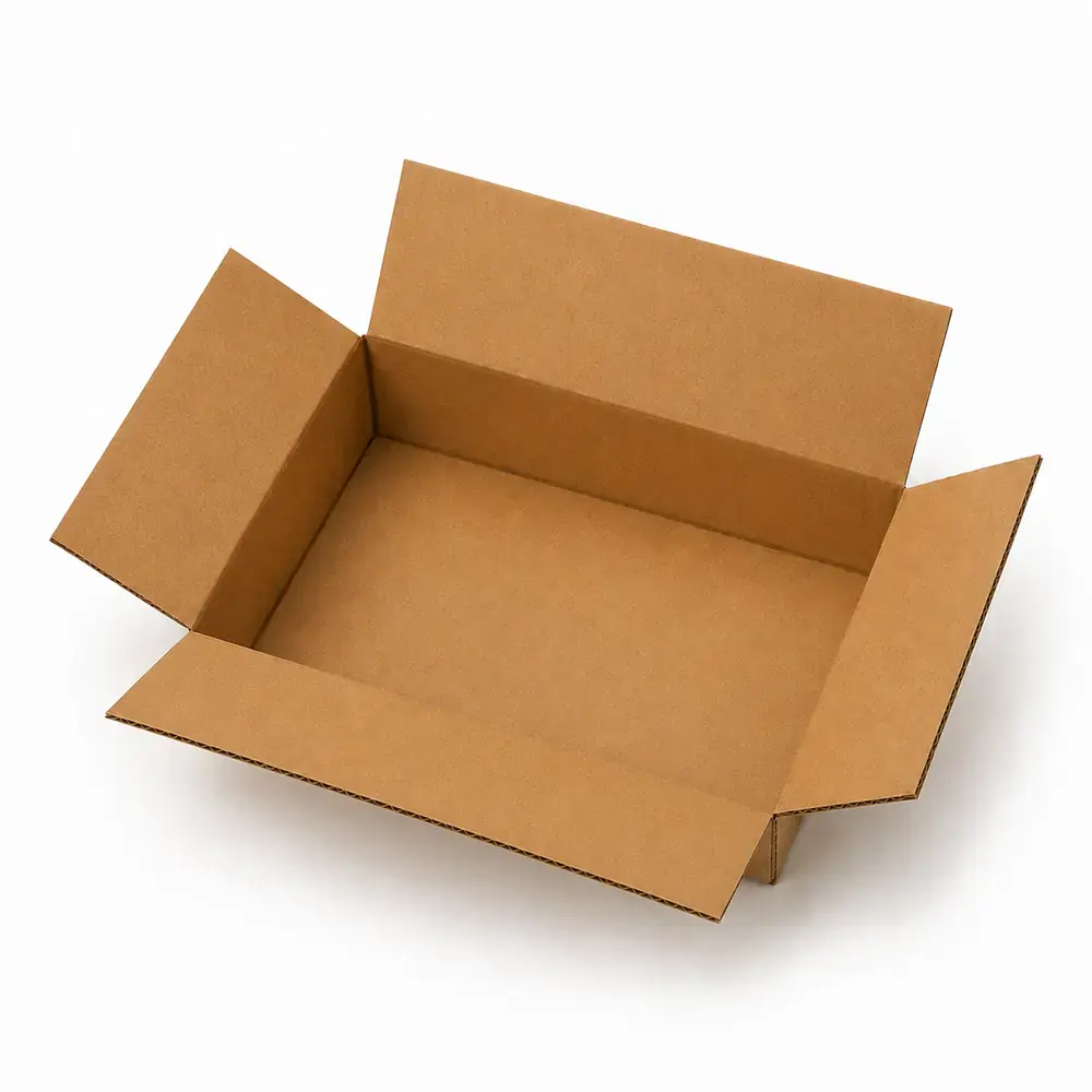 9X6X2 inch Corrugated Brown Boxes - 3 PLY (150 GSM)