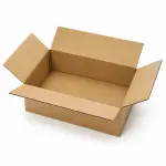 9X6X3 Inch Brown 3-Ply Corrugated Shipping Box