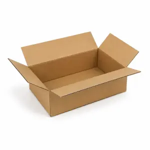 9X6X3 Inch Brown 3-Ply Corrugated Shipping Box