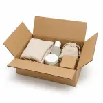 9X6X3 Inch Brown 3-Ply Corrugated Shipping Box