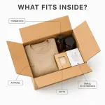 9X6X4.5 inch Corrugated Brown Boxes - 3 PLY (150 GSM).
