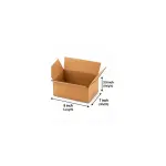 9X7X3.5 inch Corrugated Brown Boxes - 3 PLY (150 GSM)