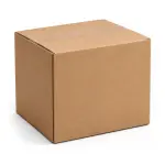 9 X 8 X 8 Inch Corrugated Brown Boxes - 3 PLY (150 GSM)