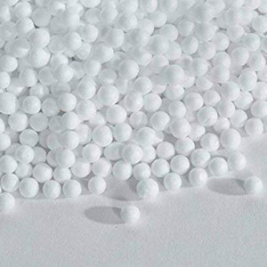 MM WILL CARE White Thermocol Balls Foam Beads for Slime 2-3 mm (5000 pcs approx)