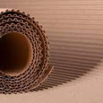 22 inch brown corrugated 2ply roll for packing