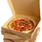 9 Inch Pizza Box Brown Corrugated 3 Ply - 9x 9 x 1.5 Inch