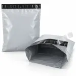 Plain Self-Seal Courier PolyBags Without POD – 60 Micron, Pack of 100
