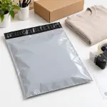 Plain Self-Seal Courier PolyBags Without POD – 60 Micron, Pack of 100
