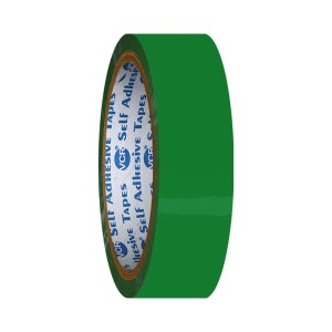 BOPP 25 MM x 65 Meter Self Adhesive GREEN Floor Marking Tape