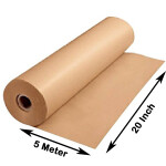 20 Inch Golden Kraft Paper Roll - Made in India
