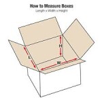 8 X 5 X 2 inch Corrugated Brown Boxes - 3 PLY (150 GSM)