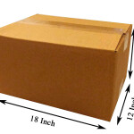 18 X 12 X 12 Inch 5 Ply Large Corrugated Packing Boxes