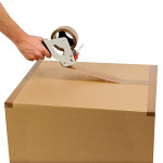 BOPP 3 Inch x 100 Meter Self Adhesive Brown Packing Tape